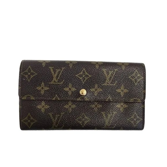 Auc LOUIS VUITTON vintage monogram Sarah long wallet - Picture 2 of 9